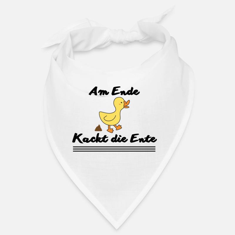 Entenkacke - Bandana - Weiß