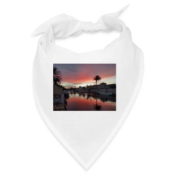 Empuriabrava Kanal - Bandana - Weiß - Vorne