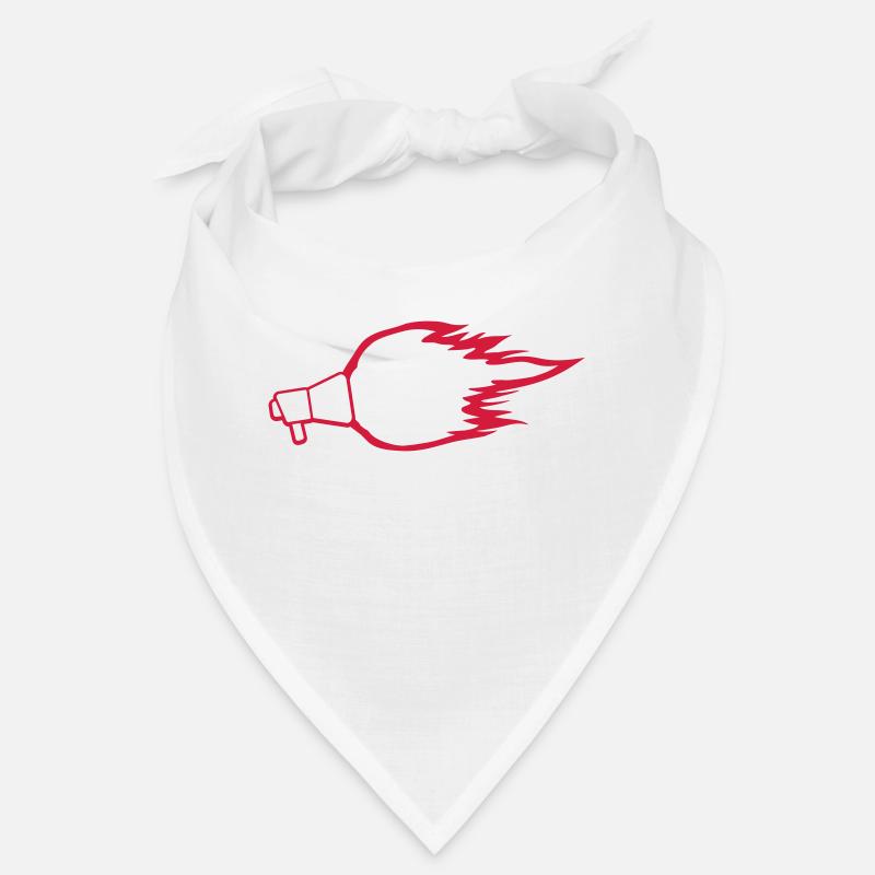 Hot Speech Fire Megaphone Bandana