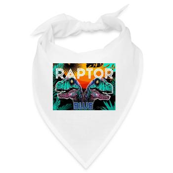 Poster Film Raptor - Bandana - Weiß - Vorne