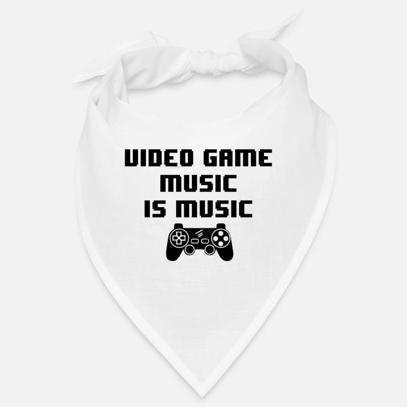 Video Game Is Music Video Game Player Nerd Geek Pc Bandana
