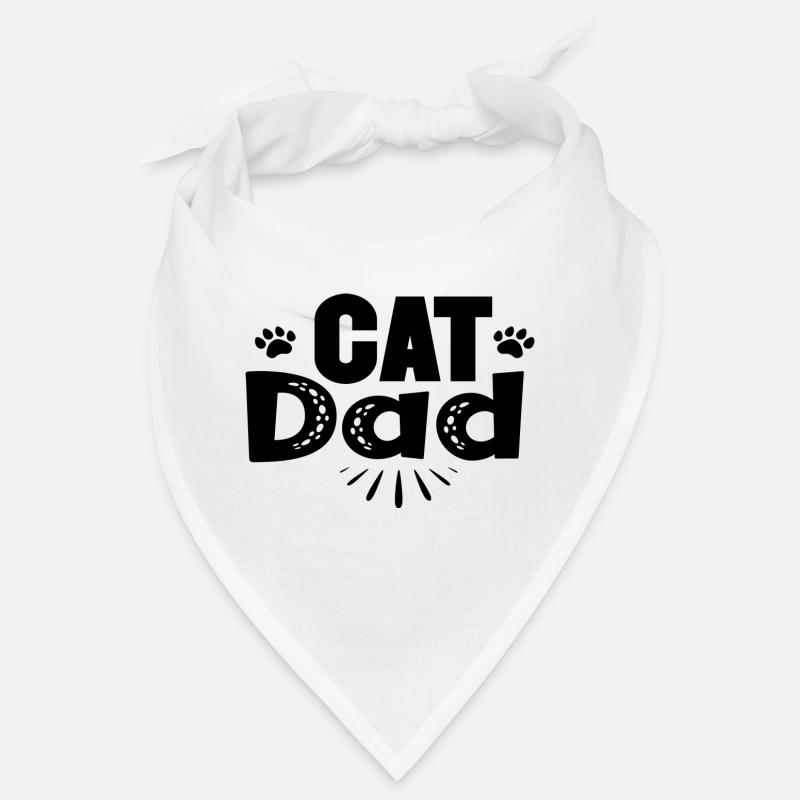 Cat Dad Bandana