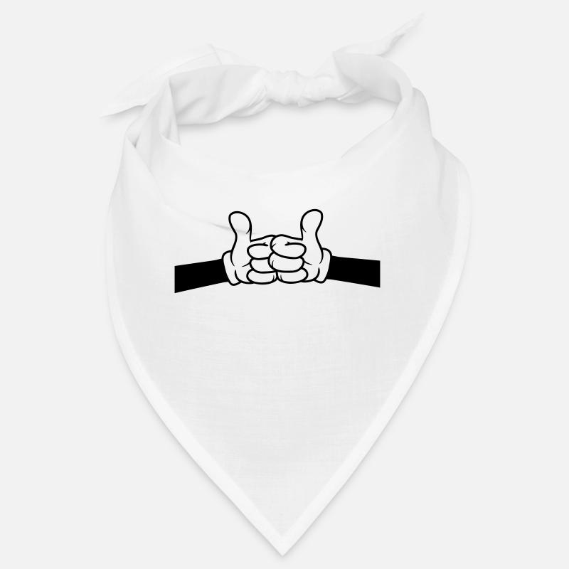 Brofist thumbs up comic Bandana