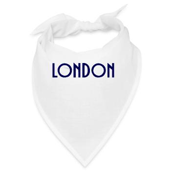 London - Bandana - Weiß - Vorne