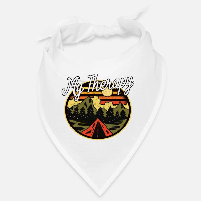My Therapy Camping Camping Nature Wilderness Bandana