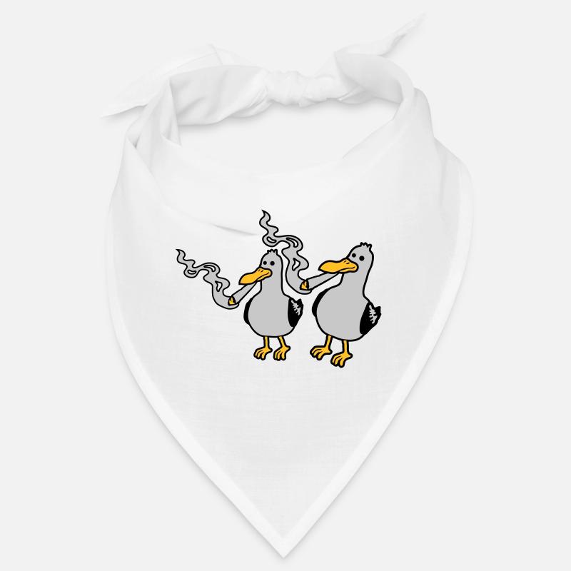 2 Kiffer Möwen Freunde Bandana