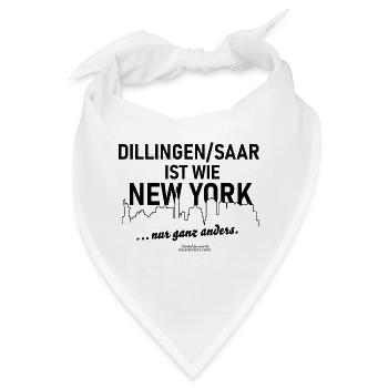 Dillingen Saar - Bandana - Weiß - Vorne