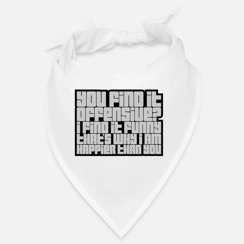 Vous trouvez cela offensant Bandana