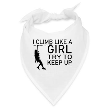 climbing - Bandana - Weiß - Vorne