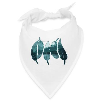 fernweh bergwandern trekking biwak wandern - Bandana - Weiß - Vorne