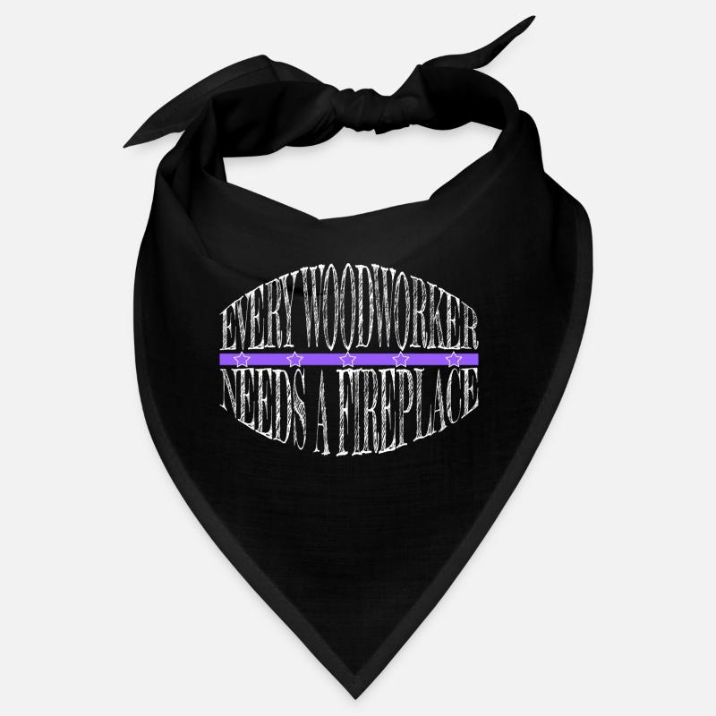 tronçonneuse citation anniversaire maçon charpentier plombier Bandana