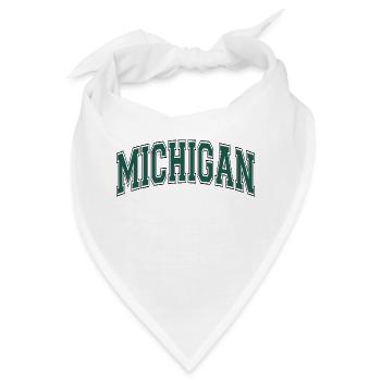 Michigan - Bandana - Weiß - Vorne