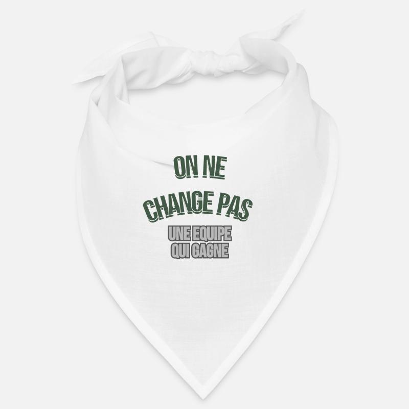 Equipe / Team - Bandana - blanc