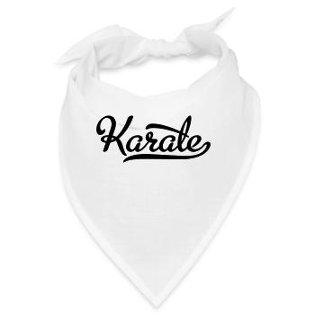 Karate - Bandana - Weiß - Vorne