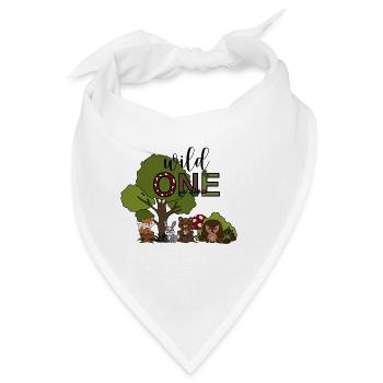 Wild one - Bandana - Weiß - Vorne