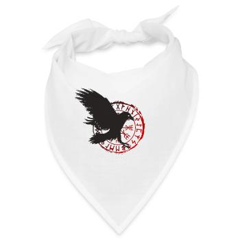 Rabe - Bandana - Weiß - Vorne