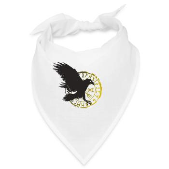 Rabe - Bandana - Weiß - Vorne