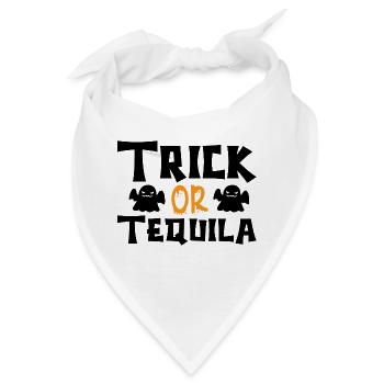 Trick or Tequila - Bandana - Weiß - Vorne