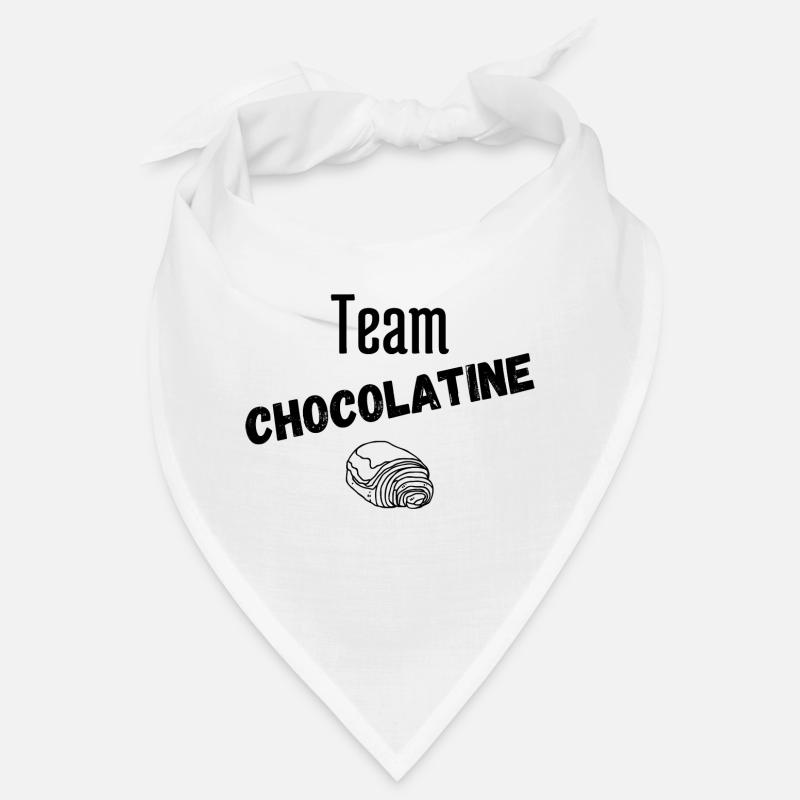 Team chocolatine - Bandana - blanc
