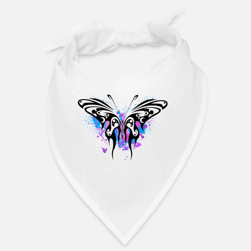 Inchiostro a farfalla Bandana