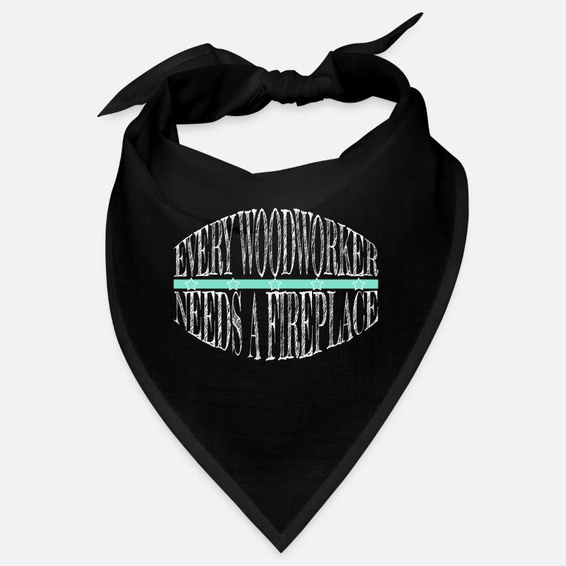 funny happy apprentice tools woodworking Bandana
