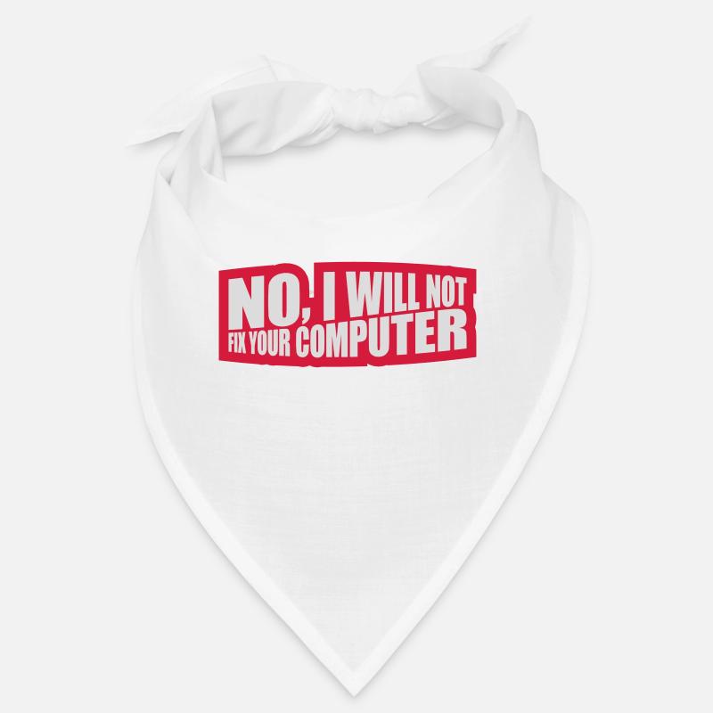 not fix your computer Bandana