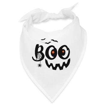 Boo - Bandana - Weiß - Vorne