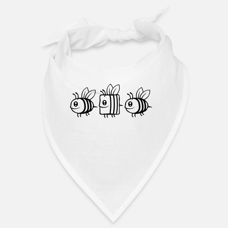 Comic Bienen bee different Bandana