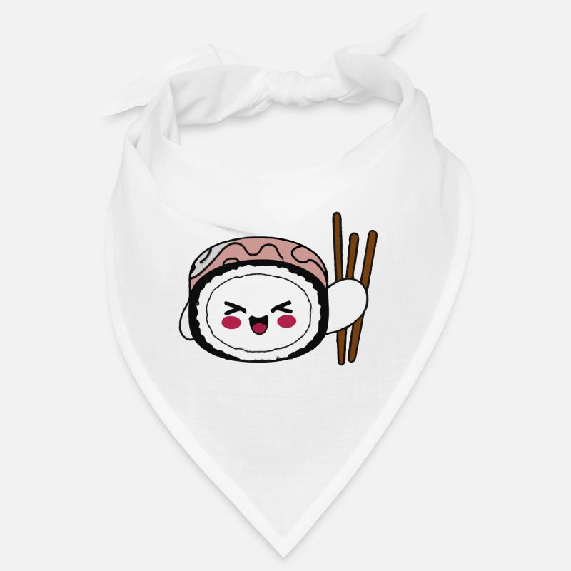 Sushi avec un visage mignon Bandana