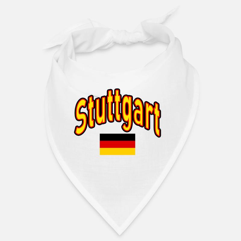 Drapeau de Stuttgart Allemagne Bandana