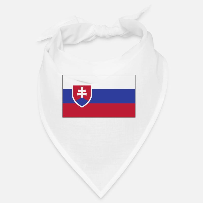 Drapeau de la Slovaquie Bandana
