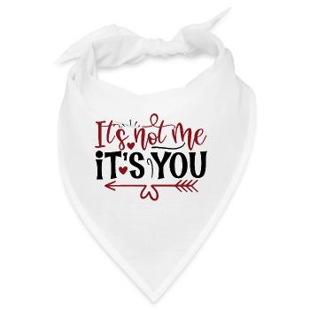 It´s not me it´s you - Bandana - Weiß - Vorne