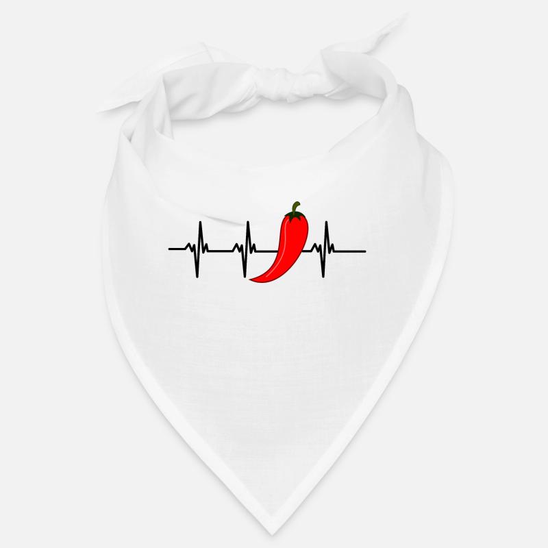chilli heartbeat Bandana