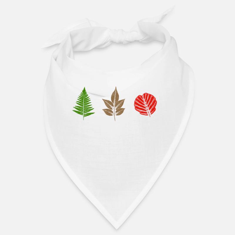 Conception des feuilles Bandana