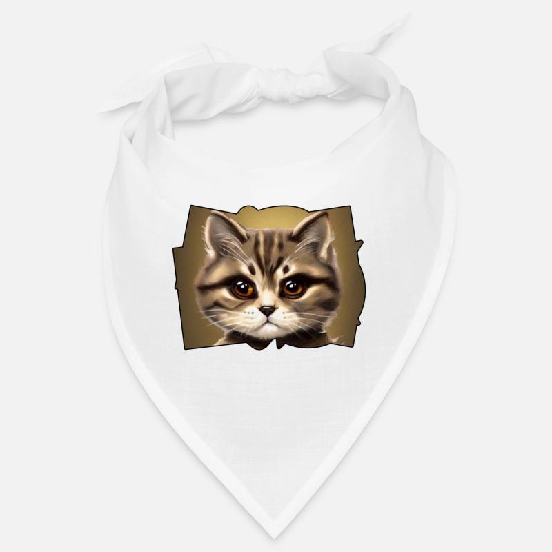 Portrait de chat Bandana