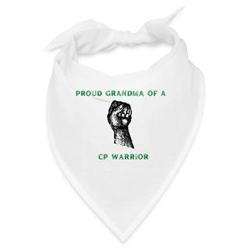 Stolze Oma - Bandana - Weiß - Vorne