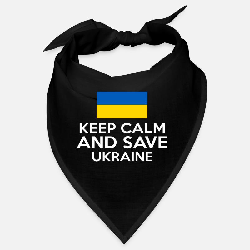 KEEP CALM AND SAVE UKRAINE Bandana