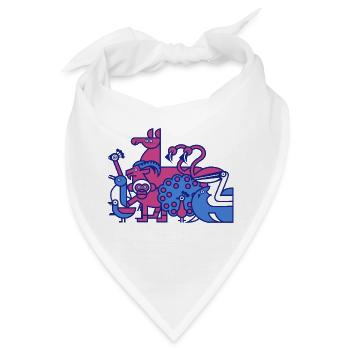 Penscynor Wildpark - Bandana - Weiß - Vorne