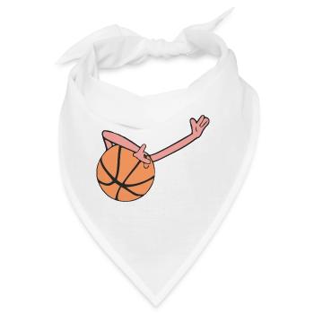 Dab Basketball - Bandana - Weiß - Vorne