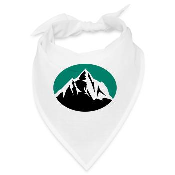 mountain - Bandana - Weiß - Vorne