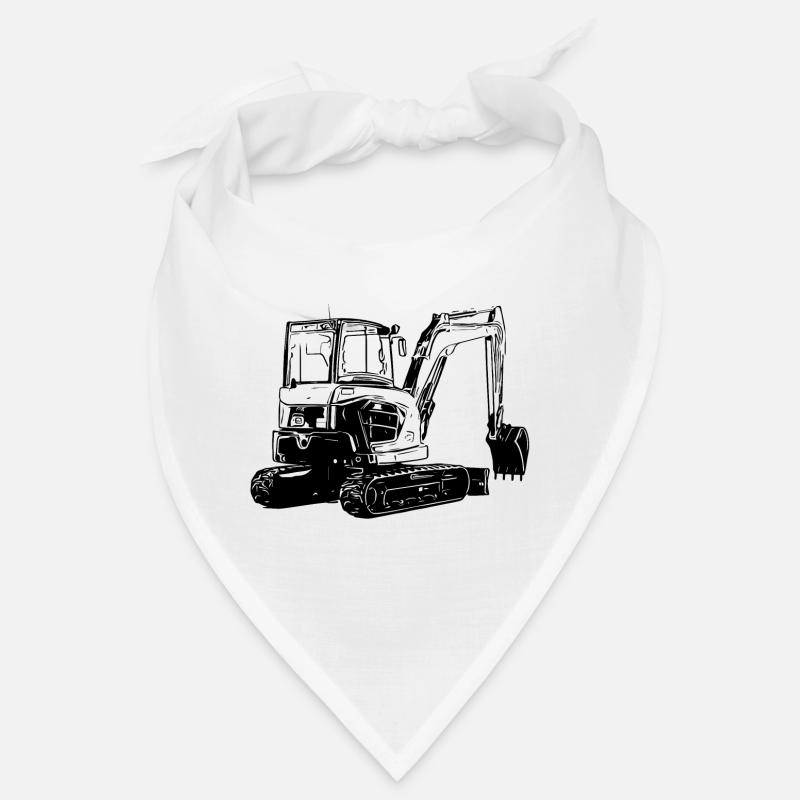 Small Excavator Bandana