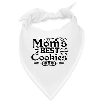 Moms Best Cookies - Bandana - Weiß - Vorne