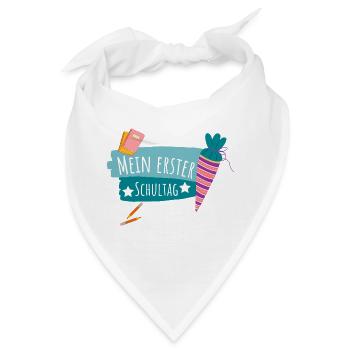 MEIN ERSTER SCHULTAG - Bandana - Weiß - Vorne