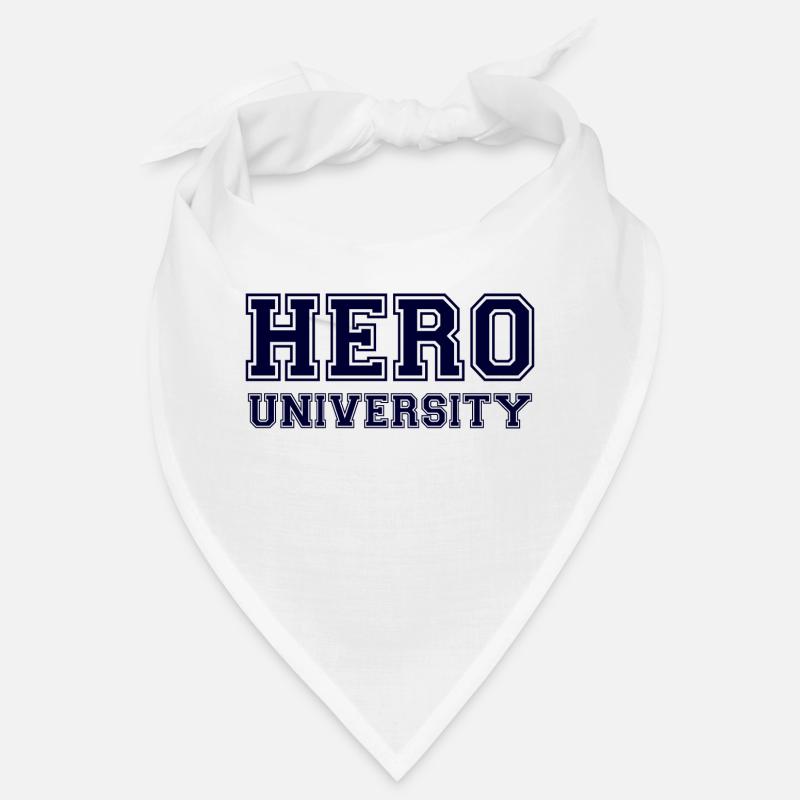 Hero University - Blue Text Bandana