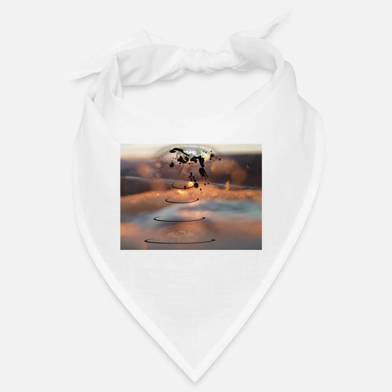 Tear Drop Future World Digital Art Design de mode Bandana