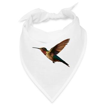 Viele Arten von Kolibris sind gefährdet - Bandana - Weiß - Vorne
