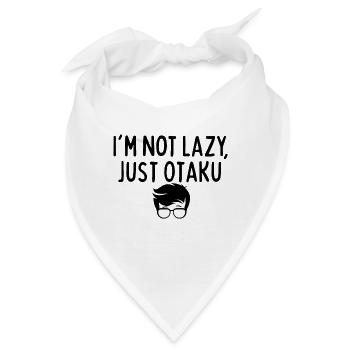 Lustiger Otaku - Bandana - Weiß - Vorne