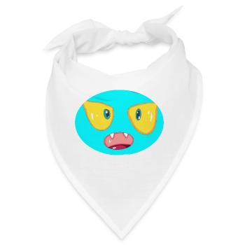 Monster - Bandana - Weiß - Vorne