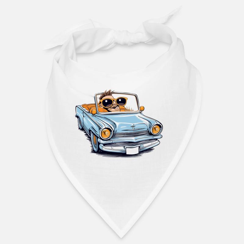 Marc en cabriolet Bandana