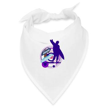 Aloha - Bandana - Weiß - Vorne